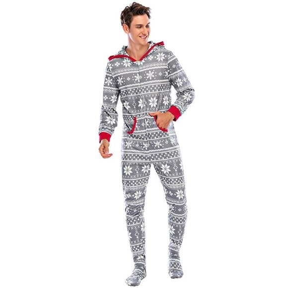 Christmas Onesie's Pajamas Family Set - Jumpsuit - Picture 4 of 10